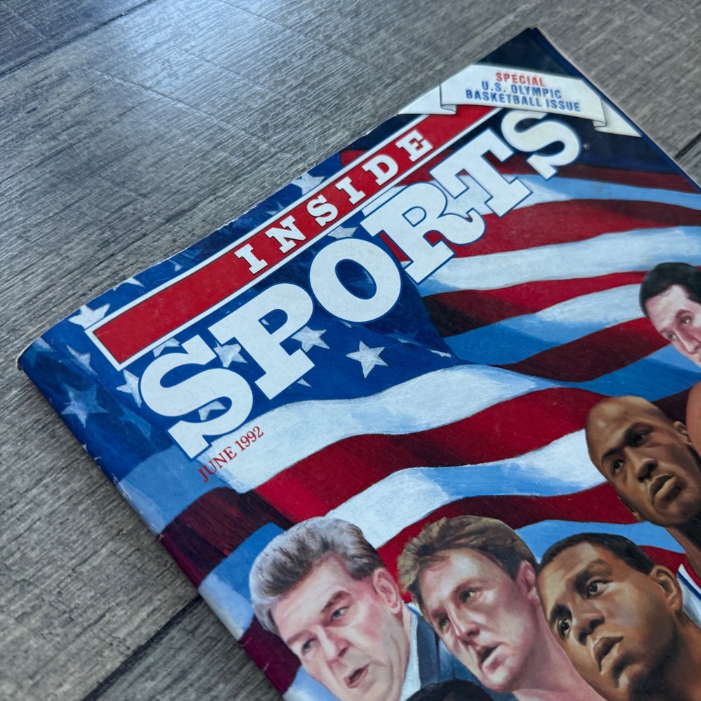 Inside Sports June 1992 Magazine USA Olympic Basketball Dream Team Cover Jordan - Picture 7 of 9